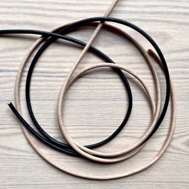 Lædersnøre & tråd