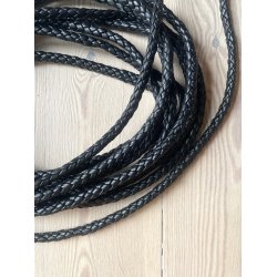 9 - 9,5 - Flettet snre, sort