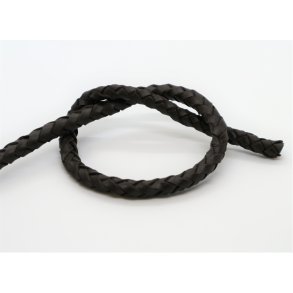 8,5 - 9 mm - Flettet, snre mrkebrun
