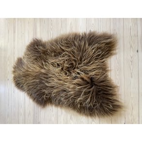 Islandske lammeskind brune