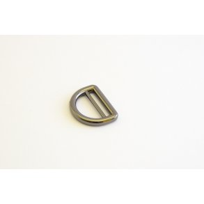D-ring m. regulering, 25 mm