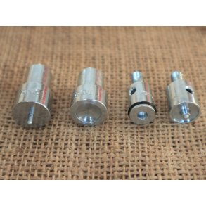 Autotrykknapstempel - 15,5 mm, svingarm